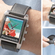 Illustration for article titled Photowatch: Strap-On Digital Picture Frame and Wristwatch